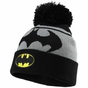 Warner Bros BATMAN Detská zimná čiapka, čierna, veľkosť UNI