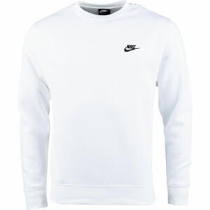 Nike SPORTSWEAR CLUB Pánska mikina, biela, veľkosť 2XL