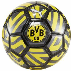 Puma BORUSSIE DORTMUND FAN BALL Futbalová lopta, čierna, veľkosť 5