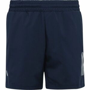 adidas CLUB 3S SHORT Chlapčenské tenisové šortky, tmavo modrá, veľkosť 128