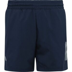 adidas CLUB 3S SHORT Chlapčenské tenisové šortky, tmavo modrá, veľkosť 140