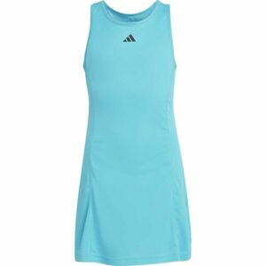 adidas CLUB DRESS Dievčenské športové šaty, tyrkysová, veľkosť