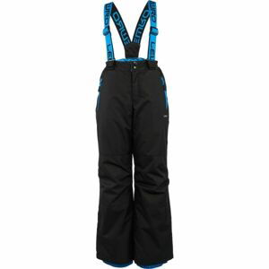 Lewro ZYLER Chlapčenské lyžiarske nohavice, čierna, veľkosť 116-122