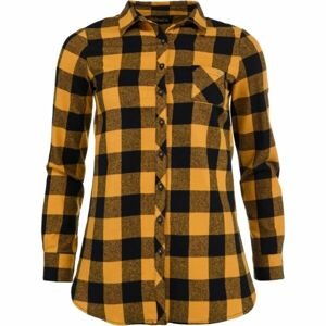 Willard SUNTU Dámska flanelová košeľa, žltá, veľkosť 38