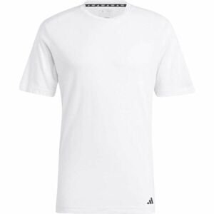 adidas YOGA BASE TEE Pánske športové tričko, biela, veľkosť 2XL