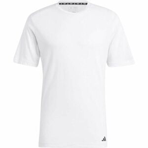 adidas YOGA BASE TEE Pánske športové tričko, biela, veľkosť M