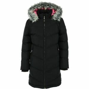Lewro ZAZA Dievčenský zimný kabát, čierna, veľkosť 116-122