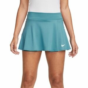 Nike NKCT DF VCTRY SKRT FLOUNCY Dámska tenisová sukňa, tyrkysová, veľkosť L