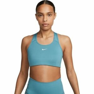 Nike SWOOSH BRA PAD Dámska športová podprsenka, svetlomodrá, veľkosť M