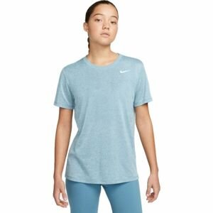 Nike NK DF TEE RLGD LBR Dámske tréningové tričko, svetlomodrá, veľkosť L