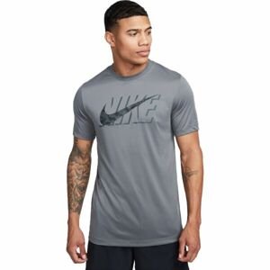 Nike NK DF TEE RLGD CAMO Pánske tréningové tričko, sivá, veľkosť 2XL