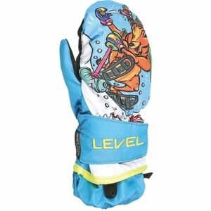 Level ANIMAL REC Detské rukavice, svetlomodrá, veľkosť 4-5
