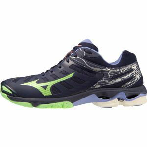 Mizuno WAVE VOLTAGE Pánska volejbalová obuv, modrá, veľkosť 44