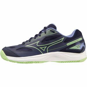 Mizuno CYCLONE SPEED 4 JR Juniorská halová obuv, modrá, veľkosť 34