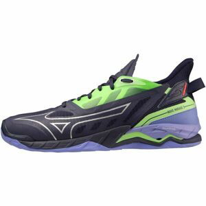 Mizuno WAVE MIRAGE 5 Pánska halová obuv, tmavo modrá, veľkosť 44.5