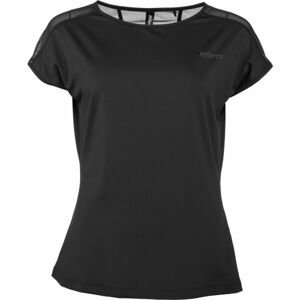 Fitforce MYRIS Dámske fitness tričko, čierna, veľkosť M