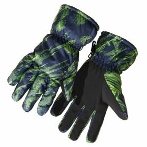 Lewro NEFFI Detské lyžiarske rukavice, tmavo modrá, veľkosť 8-11
