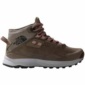 The North Face CRAGSTONE LEATHER MID WP W Dámska turistická obuv, hnedá, veľkosť 41