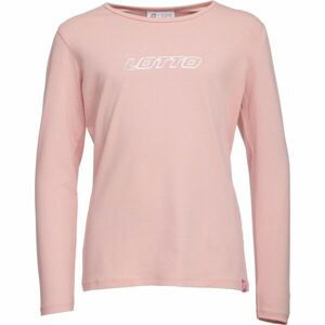 Lotto NAJA Dievčenské tričko, ružová, veľkosť 116-122