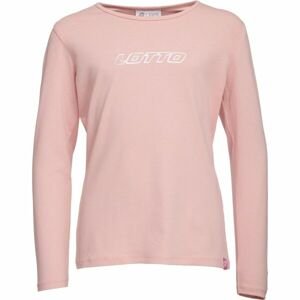 Lotto NAJA Dievčenské tričko, ružová, veľkosť 128-134