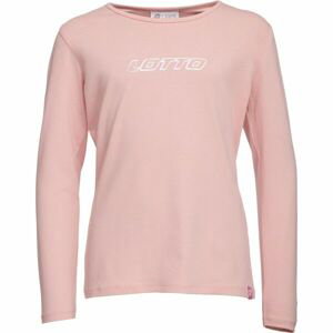 Lotto NAJA Dievčenské tričko, ružová, veľkosť 152-158