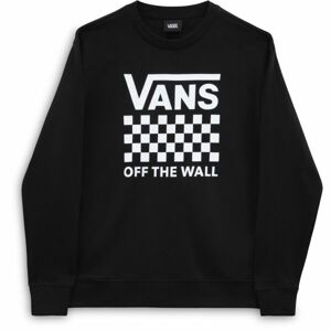 Vans LOCK BOX CREW-B Dámska mikina, čierna, veľkosť S