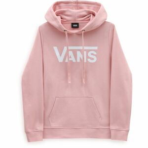 Vans WM DROP V LOGO HOODIE Dámska mikina, ružová, veľkosť L