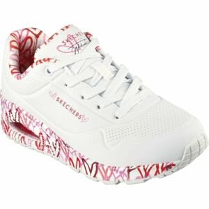 Skechers UNO - LOVING LOVE Dámska obuv na voľný čas, biela, veľkosť 39