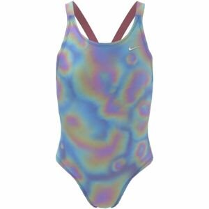 Nike HYDRASTRONG MULTI PRINT Dievčenské jednodielne plavky, mix, veľkosť L