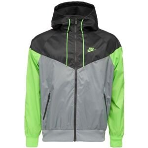 Nike HERITAGE ESSENTIALS WINDRUNNER Pánska bunda, sivá, veľkosť M