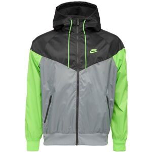 Nike HERITAGE ESSENTIALS WINDRUNNER Pánska bunda, sivá, veľkosť S