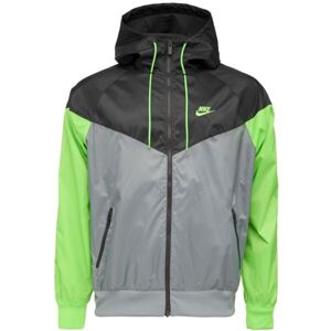 Nike HERITAGE ESSENTIALS WINDRUNNER Pánska bunda, sivá, veľkosť XL