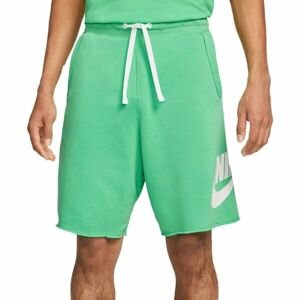 Nike CLUB ALUMNI HBR FT SHORT Pánske šortky, svetlo zelená, veľkosť L