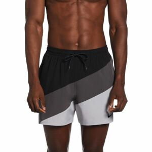 Nike COLOR SURGE 5 Pánske kúpacie šortky, čierna, veľkosť L