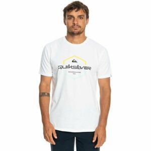 Quiksilver PASS THE PRIDE SS Pánske tričko, biela, veľkosť L