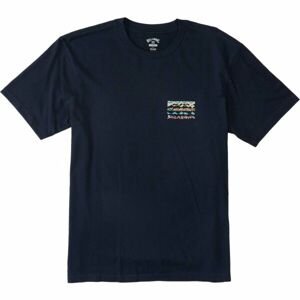 Billabong SEGMENT SS Pánske tričko, tmavo modrá, veľkosť L