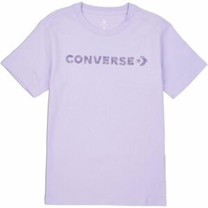 Converse Dámske tričko Dámske tričko, fialová, veľkosť XS