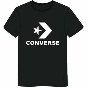 Converse Unisex tričko Unisex tričko, čierna, veľkosť S