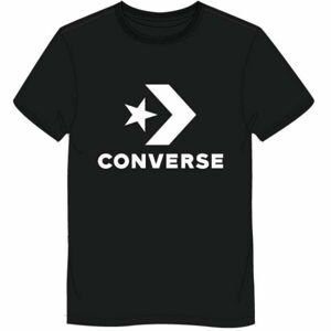 Converse STANDARD FIT CENTER FRONT LARGE LOGO STAR CHEV SS TEE Unisex tričko, čierna, veľkosť XL