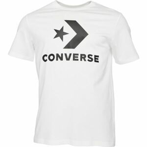 Converse STANDARD FIT CENTER FRONT LARGE LOGO STAR CHEV SS TEE Unisex tričko, biela, veľkosť