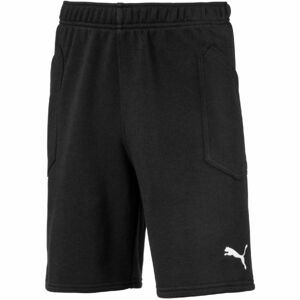 Puma LIGA CASUALS SHORTS JR Detské šortky, čierna, veľkosť 176