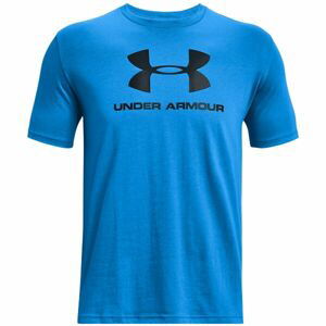 Under Armour SPORTSTYLE LOGO SS Pánske tričko, modrá, veľkosť XS