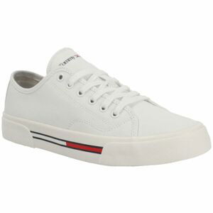 Tommy Hilfiger TOMMY JEANS LOW CUT WMNS CANVAS Dámske nízke tenisky, biela, veľkosť 36