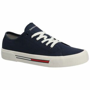 Tommy Hilfiger TOMMY JEANS LOW CUT WMNS CANVAS Dámske nízke tenisky, tmavo modrá, veľkosť 37