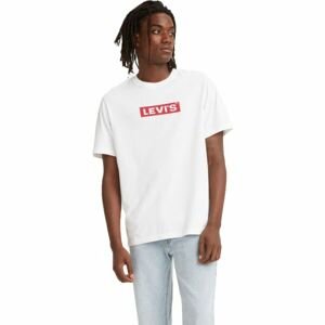Levi's SS RELAXED FIT TEE BOXTAB Pánske tričko, biela, veľkosť L