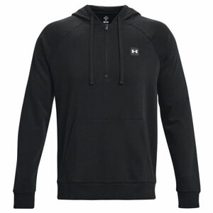 Under Armour RIVAL FLEECE 1/2ZIP HD Pánska mikina, čierna, veľkosť L