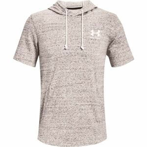 Under Armour RIVAL TERRY LC SS HD Pánska fitness mikina, sivá, veľkosť XXXL