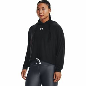 Under Armour UA RIVAL TERRY OVERSIZED HD Dámska mikina, čierna, veľkosť M