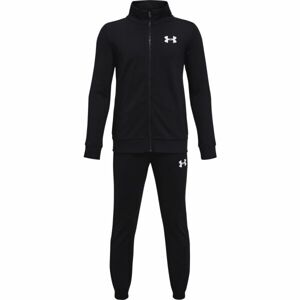 Under Armour UA KNIT TRACK SUIT Chlapčenská  športová súprava, čierna, veľkosť