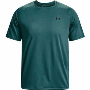 Under Armour TECH 2.0. SS TEE NOVELTY Pánske tričko, tmavo zelená, veľkosť lg